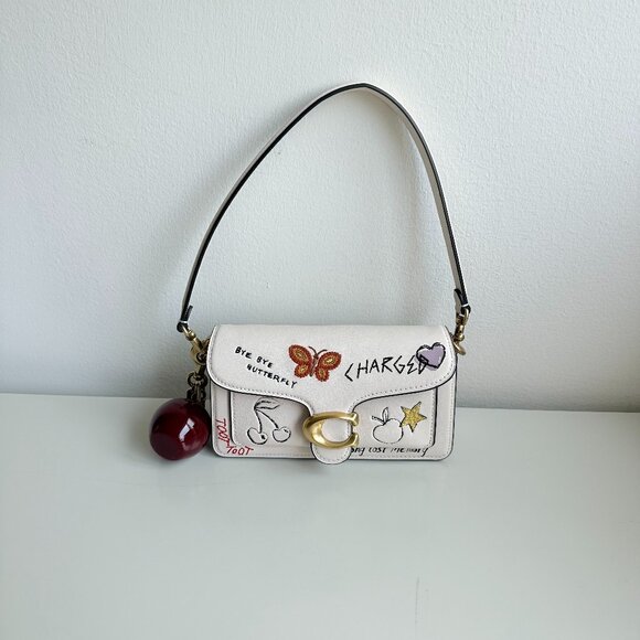 Coach Tabby Sketch Print Leather Bag - Picture 4 of 6